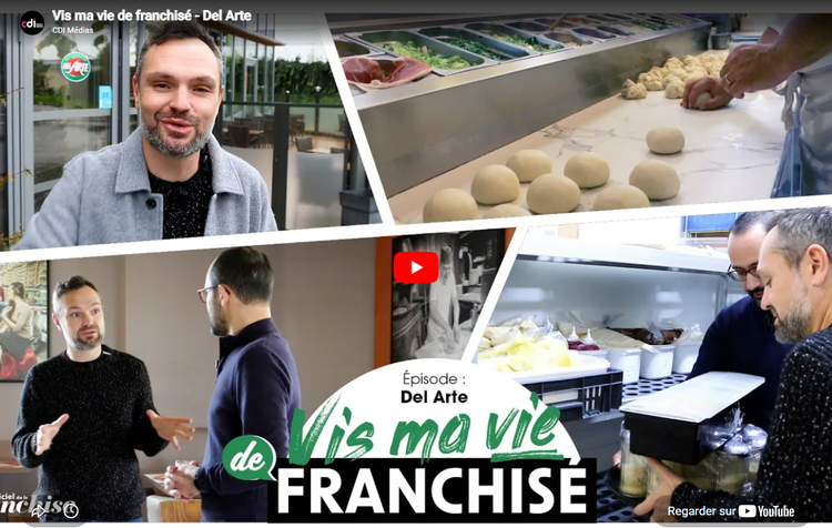 Vivez le quotidien d'Aurélien, notre franchisé de Del Arte Orléans