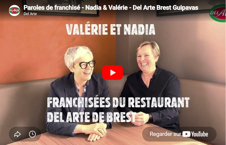 Découvrez les raisons de Nadia et Valérie pour lesquelles elles sont choisi Del Arte