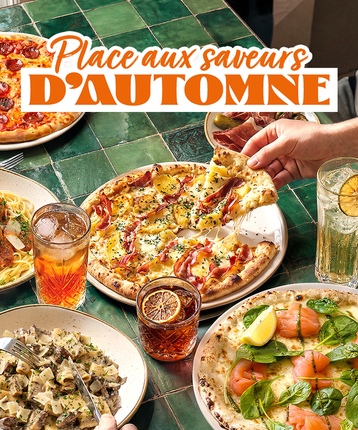 Découvrez la nouvelle carte d'automne