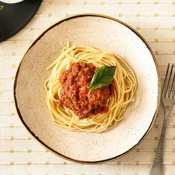 Linguine alla bolognese