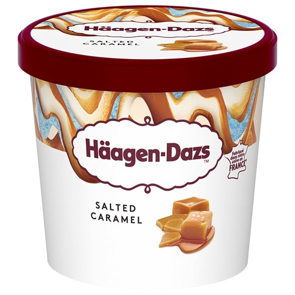 Haagen Dazs caramel au beurre salé 95 ml
