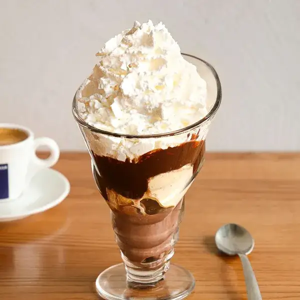 Coupe chocolat liégeois