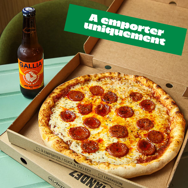 Menu Pizza + Bière
