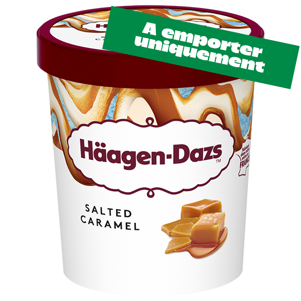 Haagen Dazs caramel au beurre salé 460 ml